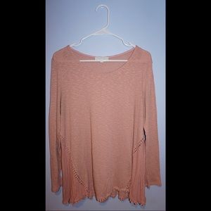 Anthropologie knit light long sleeve